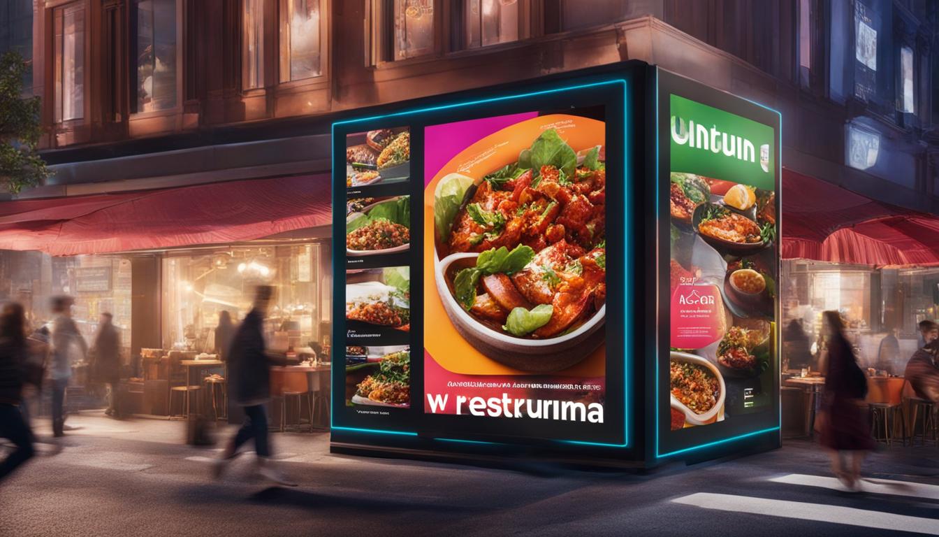 Digitale Werbung für Restaurants